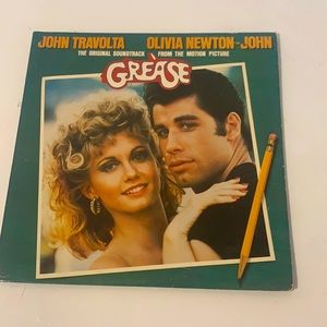 GREASE COMPLETE SOUNDTRACK ON VINYL